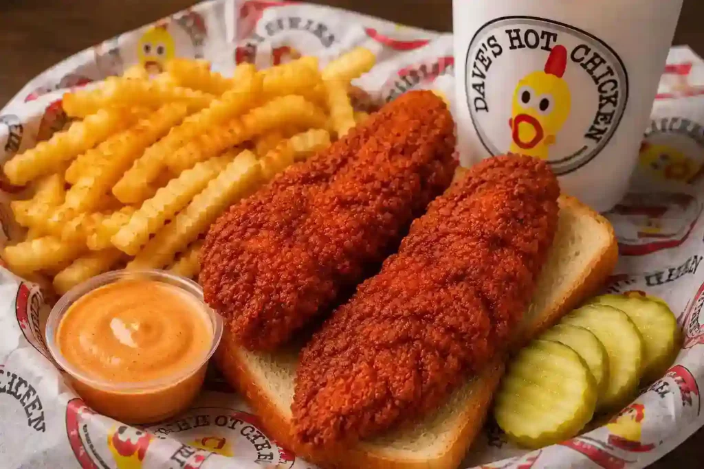 Two Tendes Combo of Dave's Hot Chicken