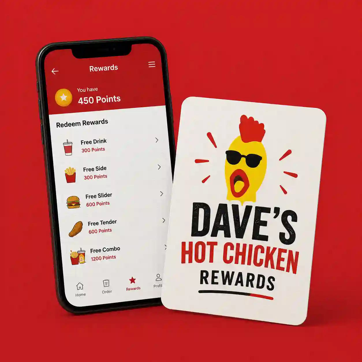 Dave's Hot Chicken Rewards for members