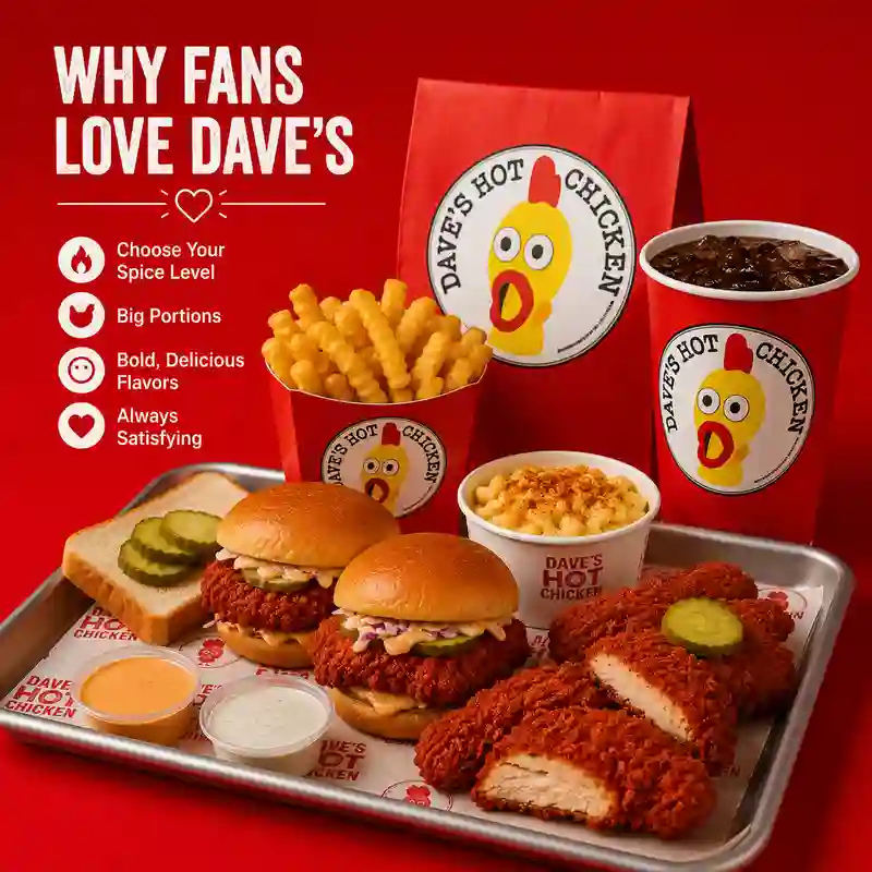 Why Fans Love Dave's Hot Chicken