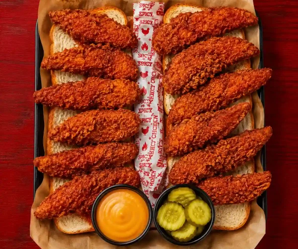 Hot Box – Tenders of Dave's Hot Chicken Menu