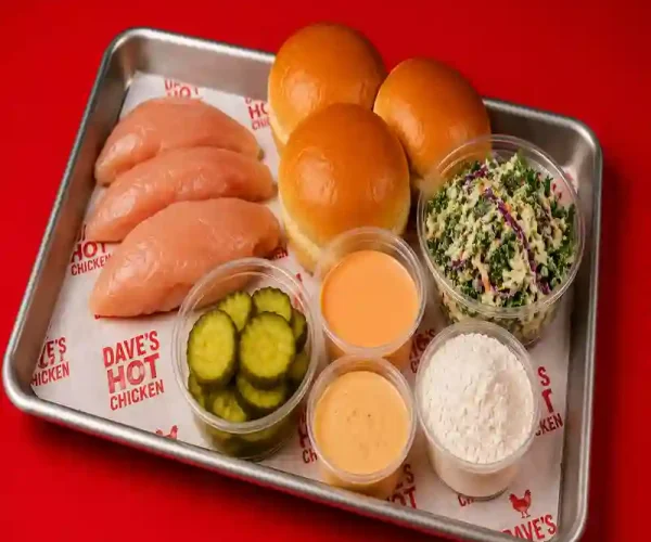 Fresh Ingredients of Dave's Hot Chicken